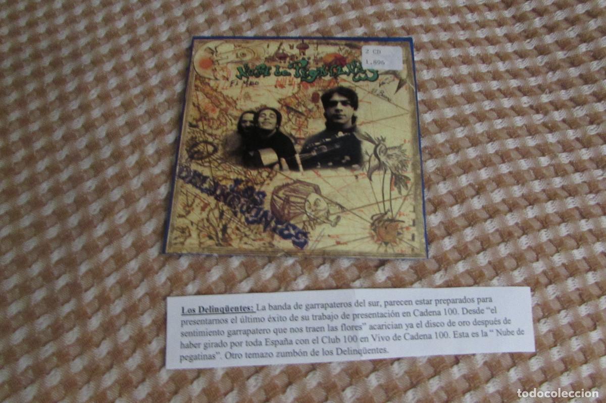 CD de M&uacute;sica: LOS DELINCUENTES NUBE DE PEGATINA PROMO CD SINGLE CADENA 100