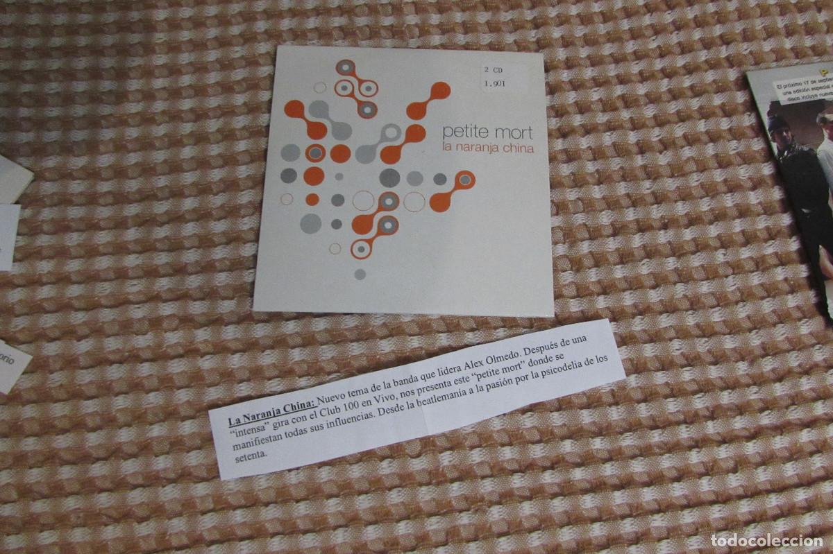CDs de m&uacute;sica: LA NARANJA CHINA / PETITE MORT CD SINGLE CADENA 100