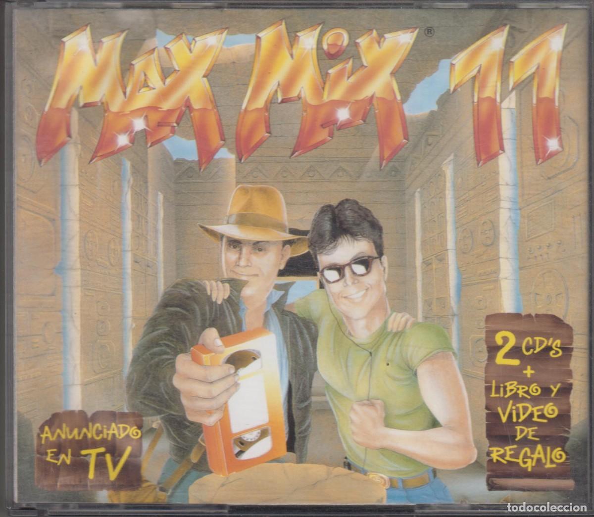CDs de m&uacute;sica: Max Mix 11 doble cd 1991 Max Music