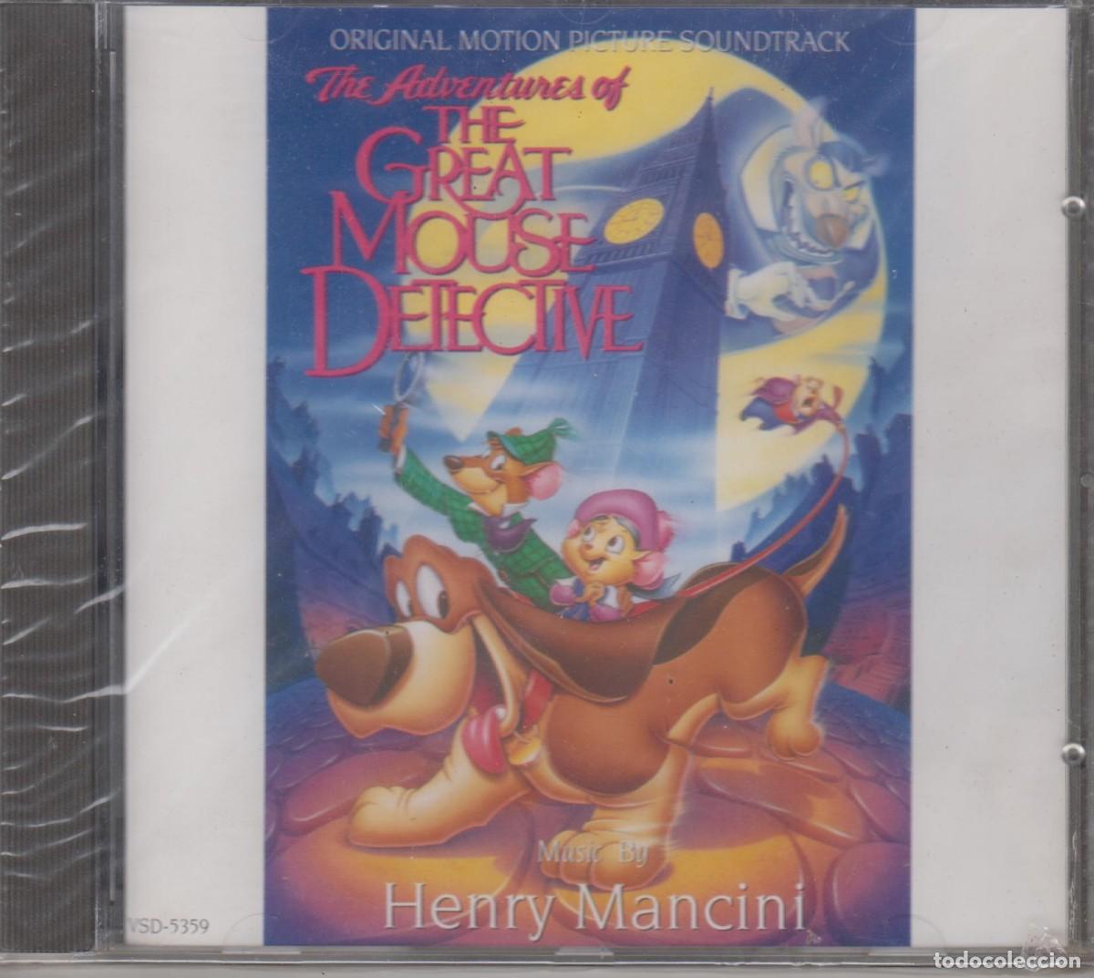 CDs de Musique: Henry Mancini &lrm;cd The Adventures Of The Great Mouse Detective 1992 (Precintado)