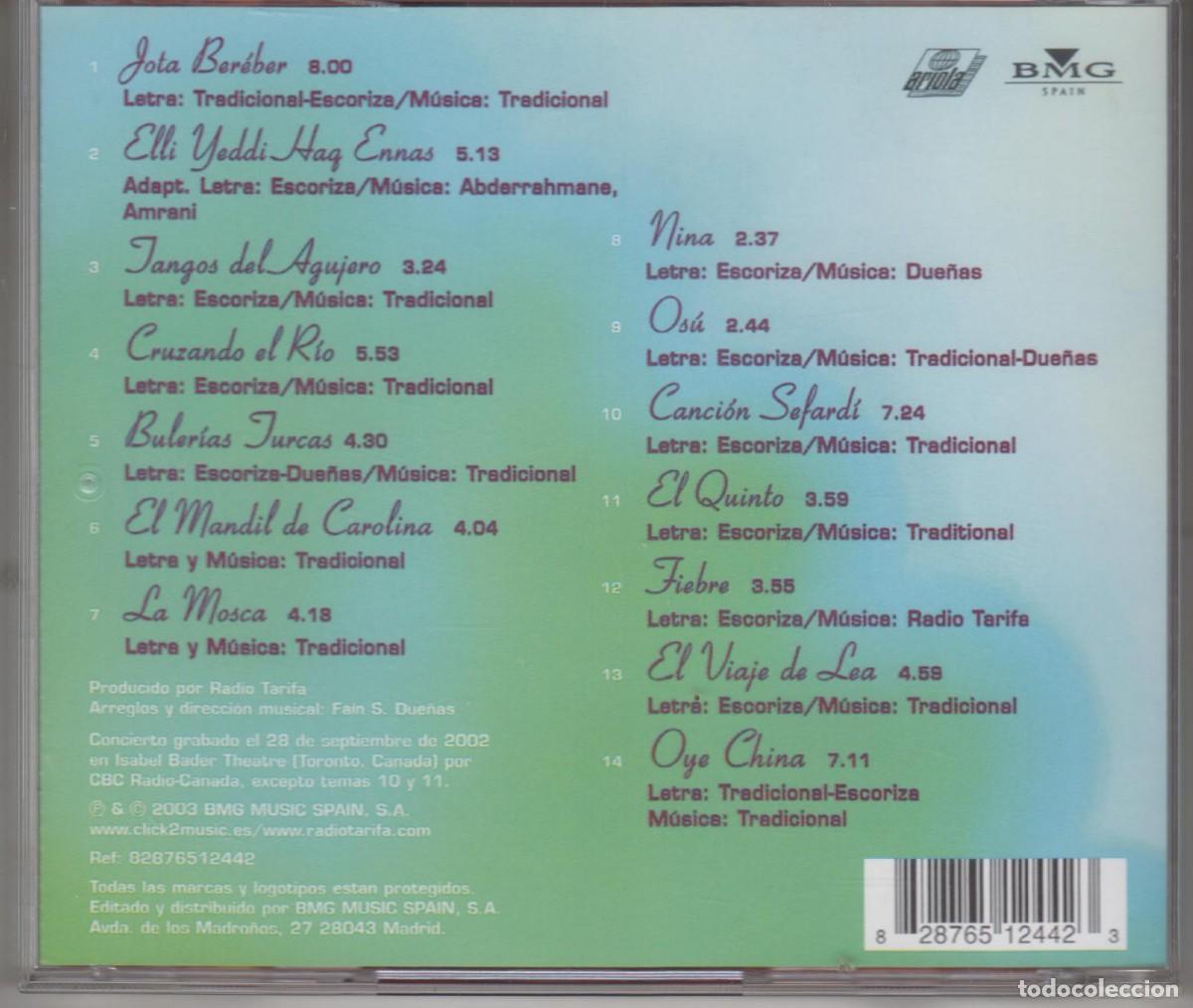 CDs de m&uacute;sica: Radio Tarifa &lrm;cd Fiebre 2003 - Foto 2