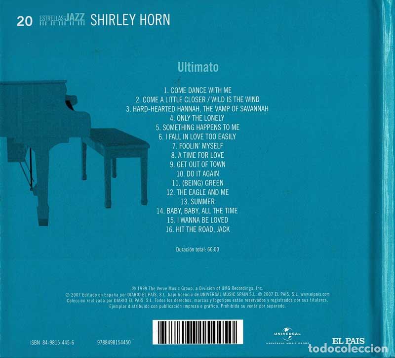 CDs de m&uacute;sica: Shirley Horn - Ultimato. CD - Foto 2