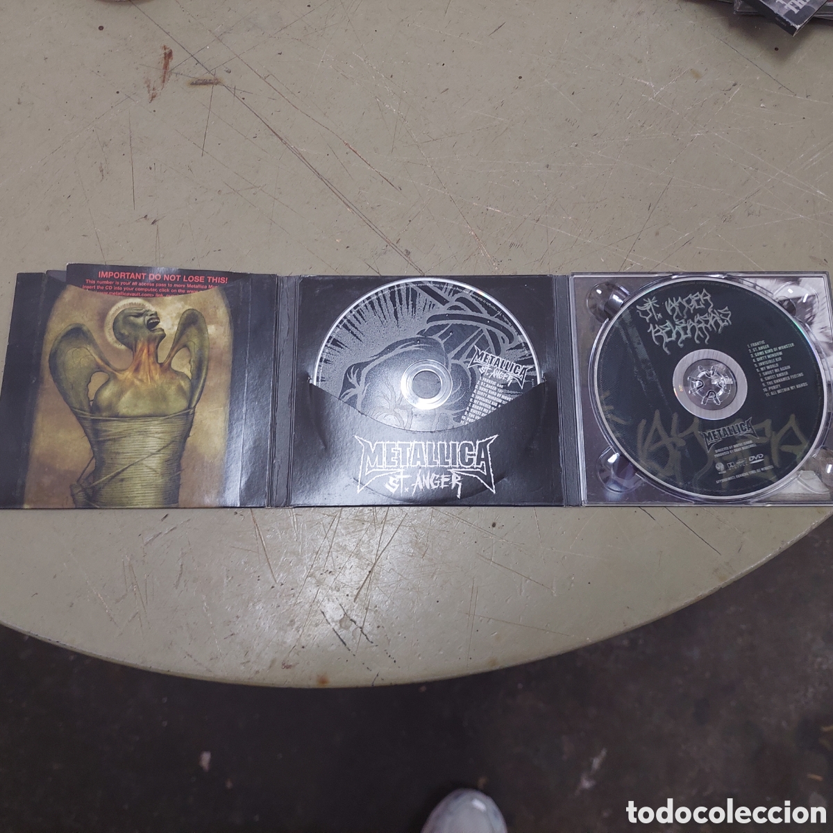 CDs de m&uacute;sica: CD y DVD Metallica 2003. - Foto 3