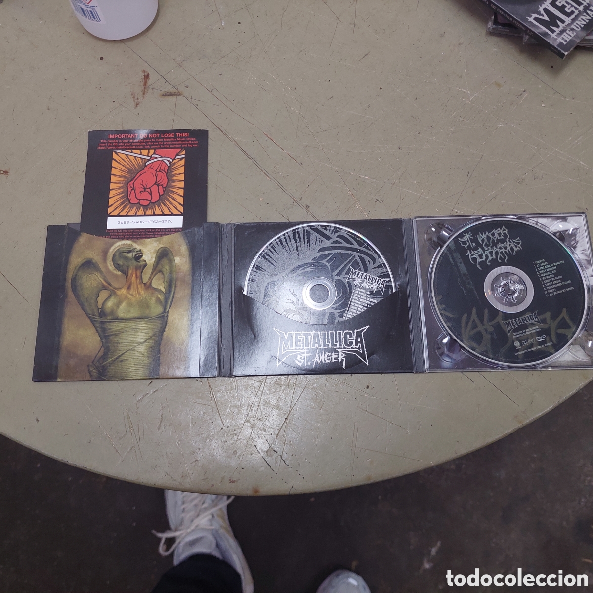 CDs de m&uacute;sica: CD y DVD Metallica 2003. - Foto 4