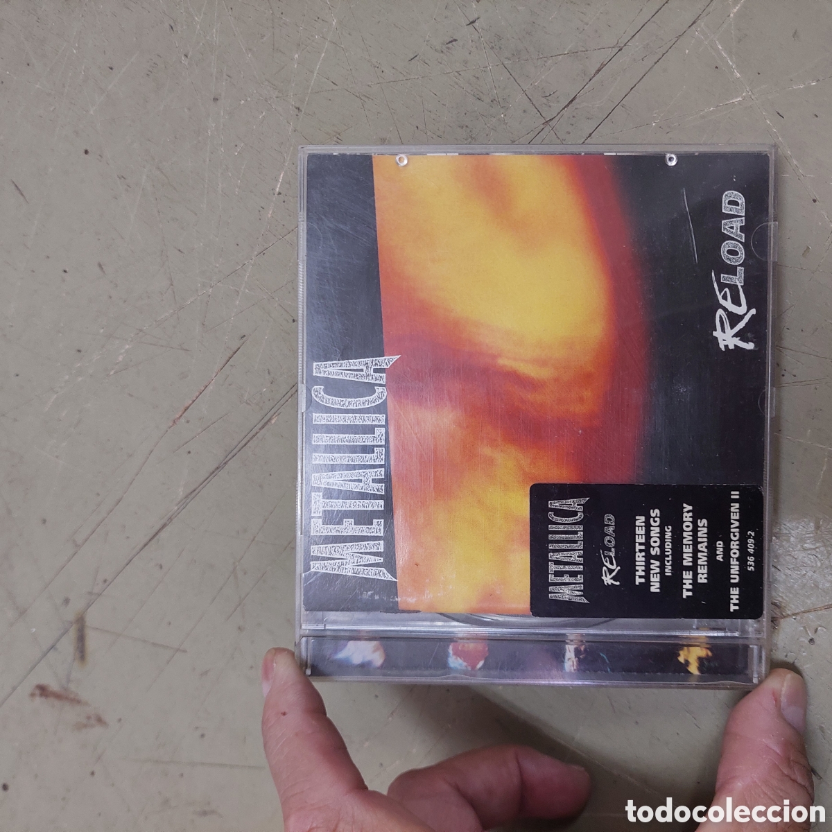 CDs de m&uacute;sica: CD Mettalica Re Load. 1997.