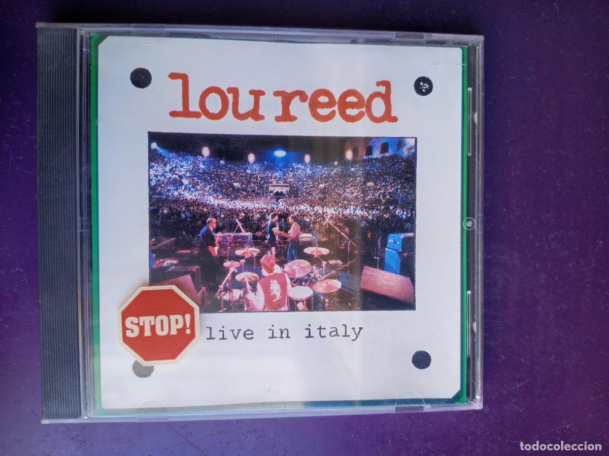 Musik-CDs: Lou Reed &ndash; Live In Italy - CD RCA 1992 - MUY POCO USO