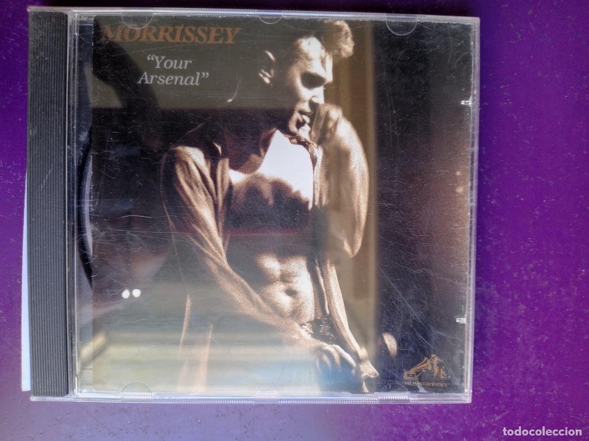 CDs de m&uacute;sica: Morrissey &ndash; Your Arsenal - CD HIS MASTER'S VOICE 1992 - SE&Ntilde;ALES DE USO, SUENA BIEN, PROBADO