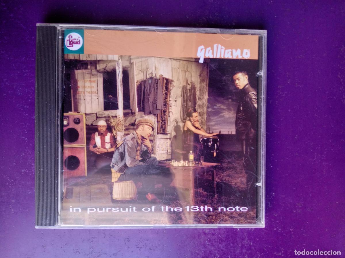 CDs de m&uacute;sica: Galliano &ndash; In Pursuit Of The 13th Note - CD TALKIN LOUD 1991 - ACID JAZZ 90'S
