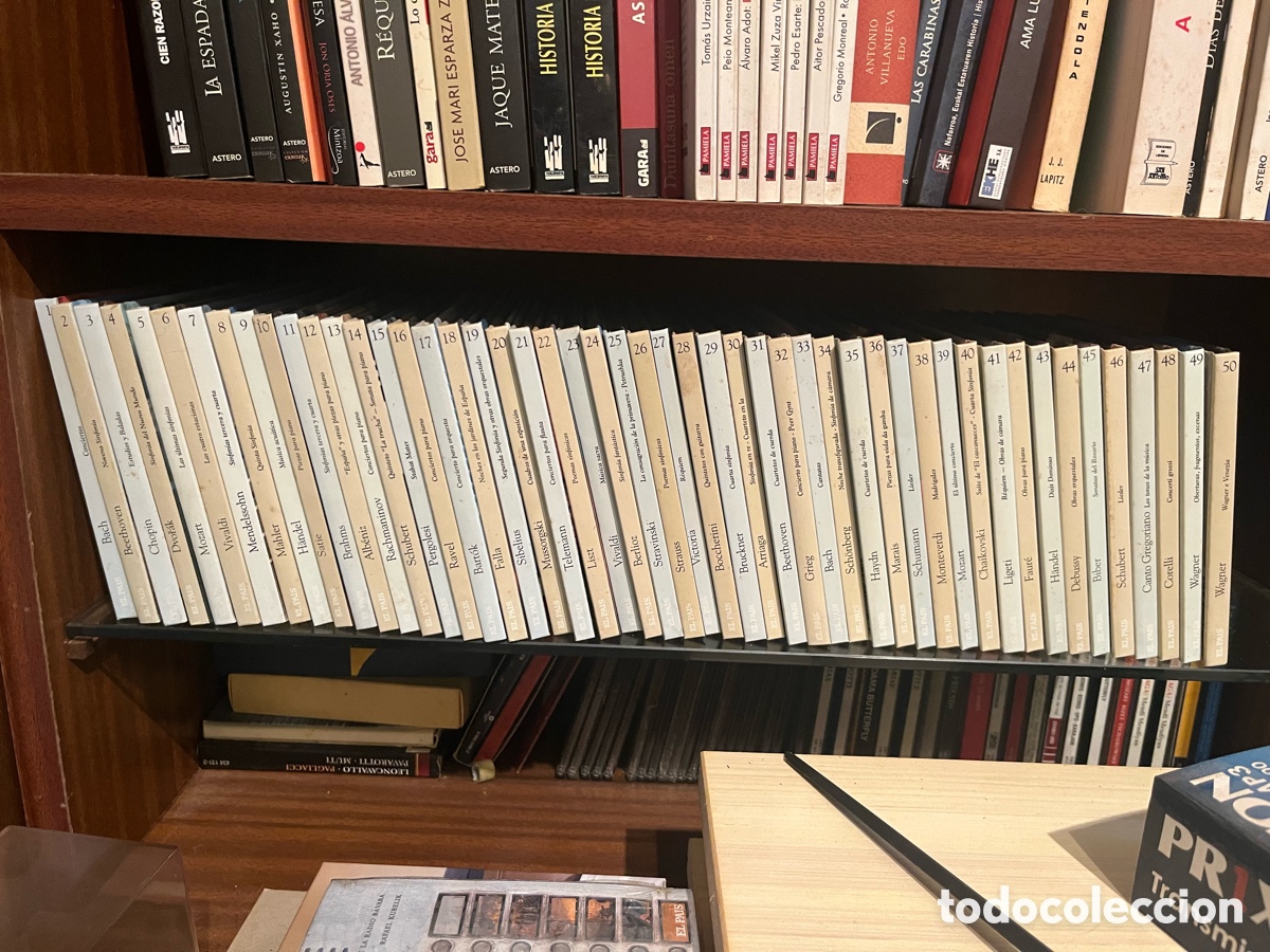 Music CDs: Colecci&oacute;n Completa M&uacute;sica Cl&aacute;sica El Pa&iacute;s (50 Libro-CDs)