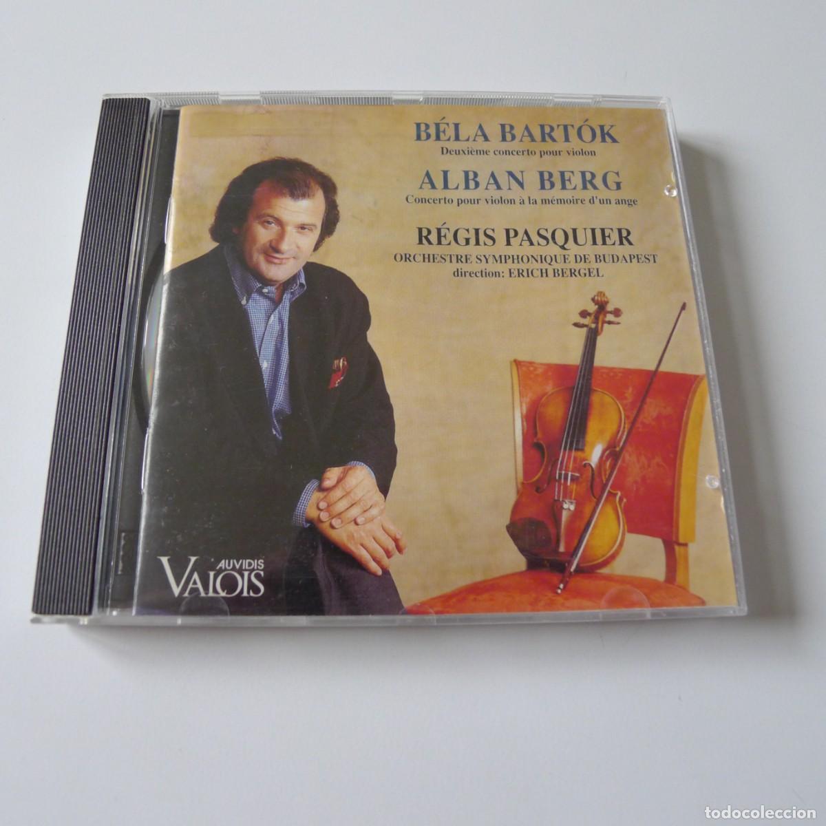 Musik-CDs: B&eacute;la Bart&oacute;k, Alban Berg, R&eacute;gis Pasquier, Deuxi&egrave;me Concerto Pour Violon / Concerto Pour .... CD