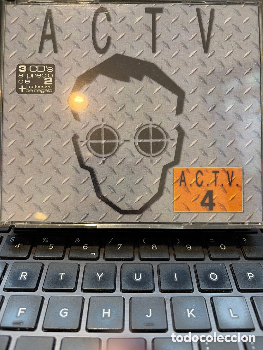 Music CDs: A.C.T.V. 4 - DJ SKUDERO, AIRBAG, H2O , EX3, CENTRAL CD TRIPLE
