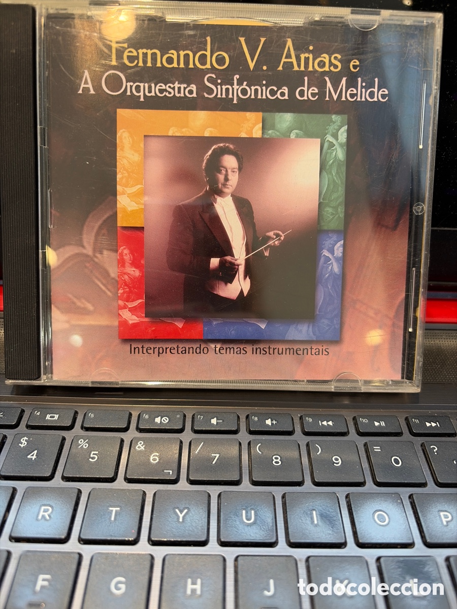 Music CDs: FERNANDO V ARIAS E A ORQUESTA SINFONICA DE MELIDE - TEMAS INSTRUMENTAIS CD ALBUM