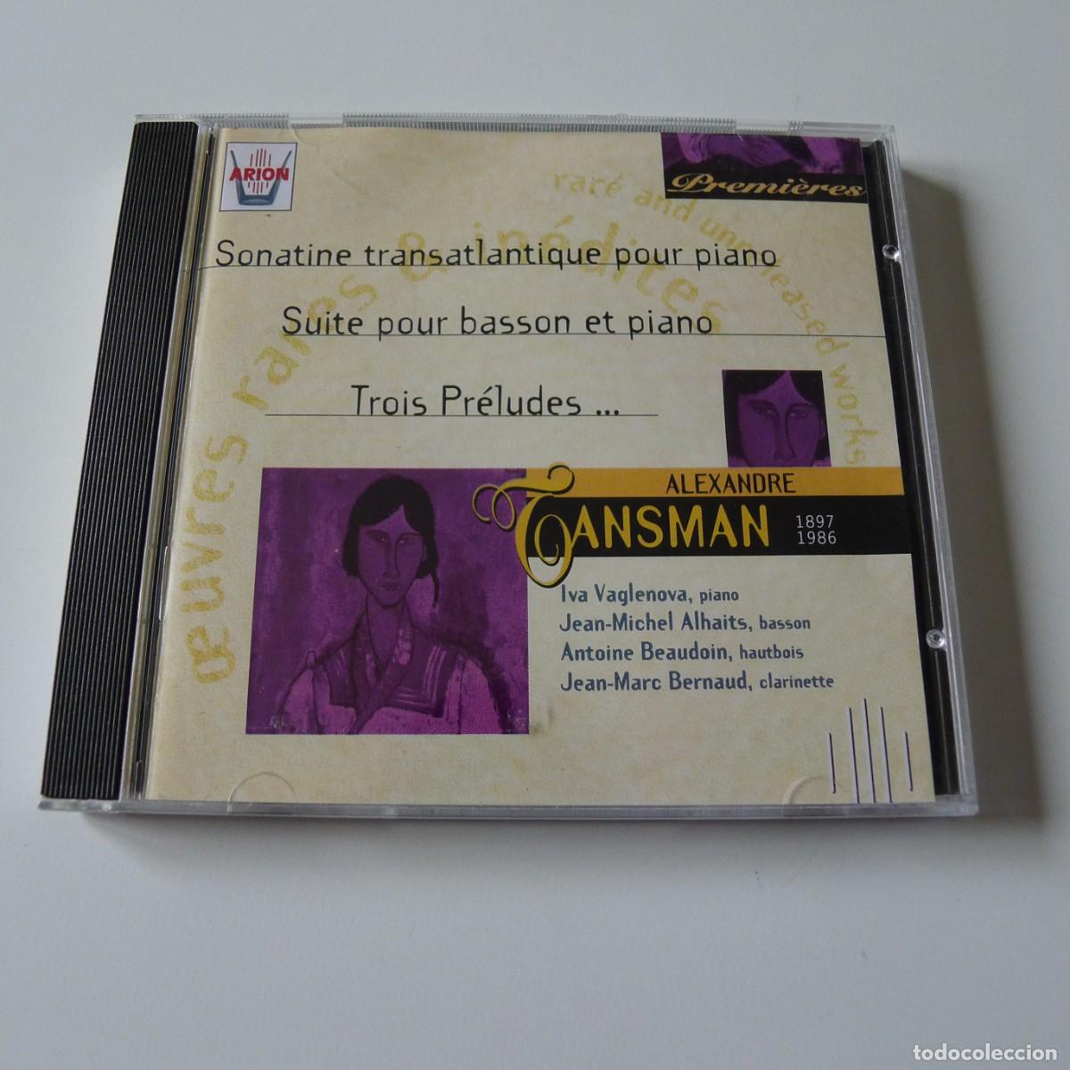 CD di Musica: Alexandre Tansman &ndash; Sonatine Transatlantique Pour Piano - Suite Pour Basson Et Piano CD