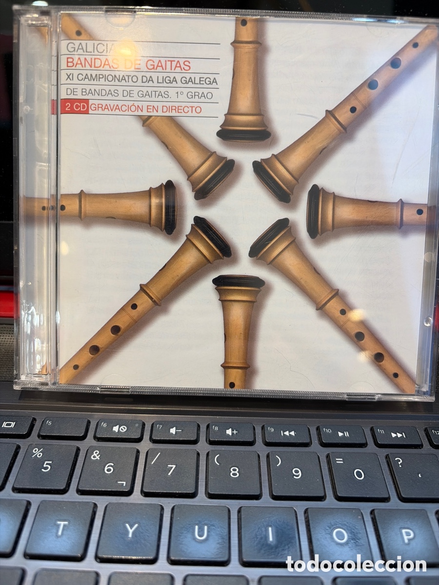 CDs de m&uacute;sica: BANDAS DE GAITAS - XI CAMPIONATO DE LIGA GALEGA CD DOBLE GRAVACION EN DIRECTO