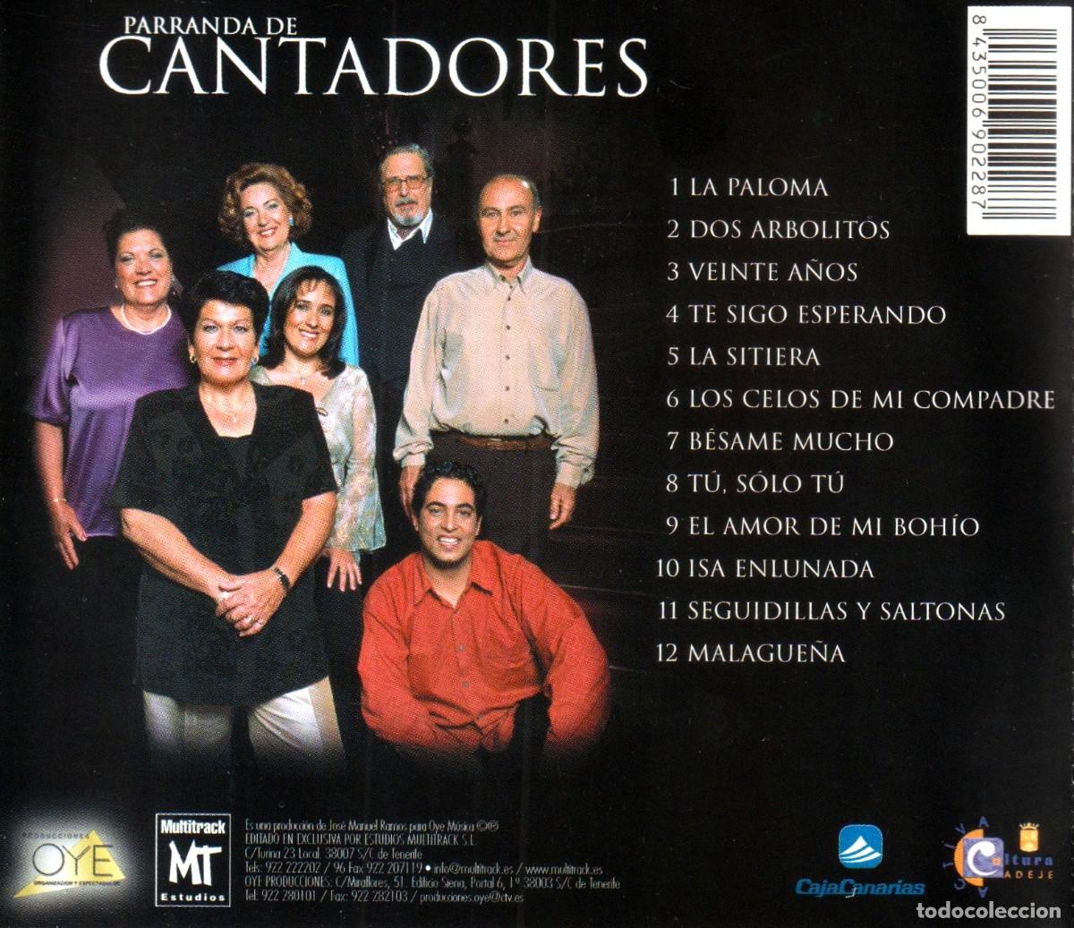 CDs de m&uacute;sica: PARRANDA DE CANTADORES. VARIOS. CD. - Foto 2