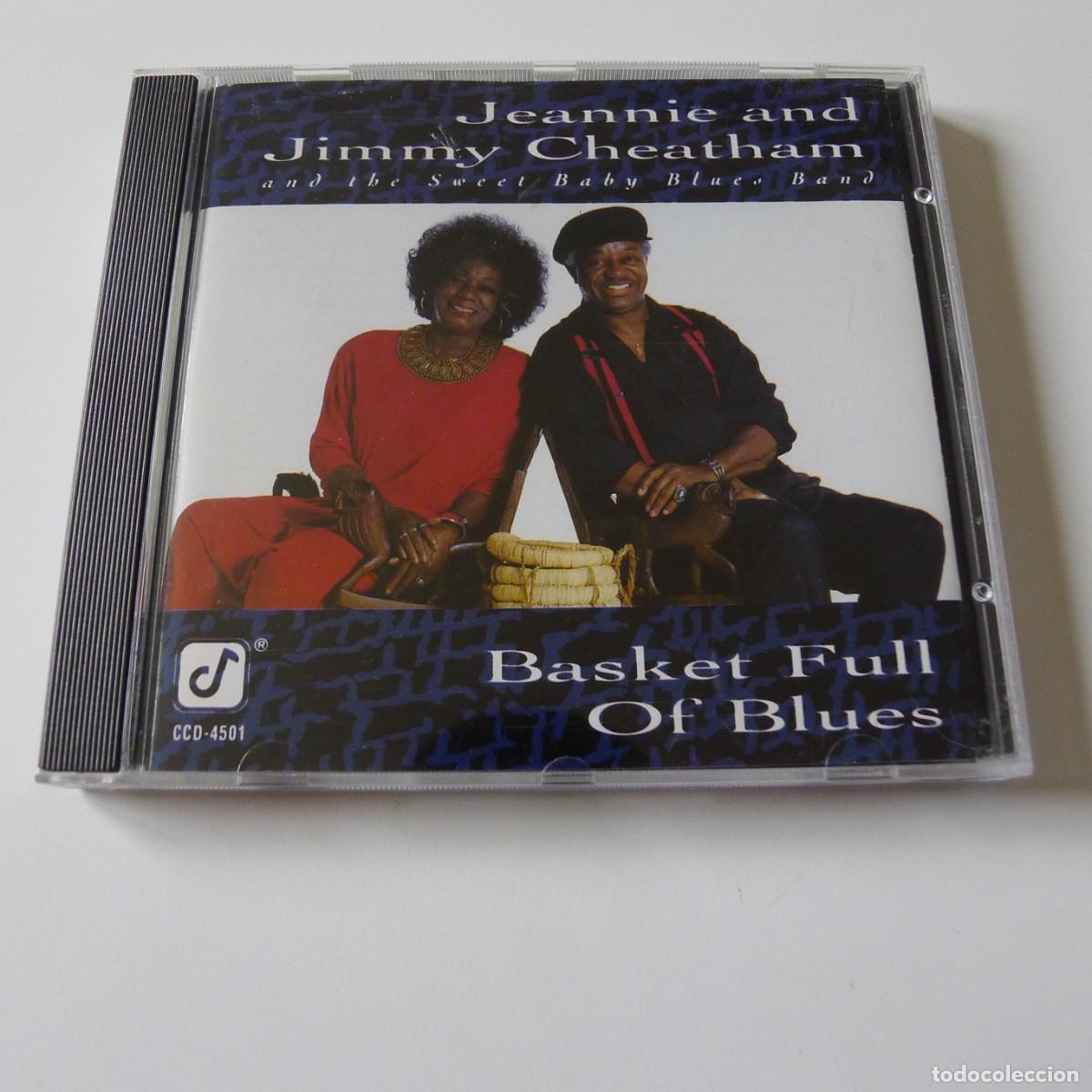 CDs de m&uacute;sica: Jeannie And Jimmy Cheatham And The Sweet Baby Blues Band &ndash; Basket Full Of Blues CD