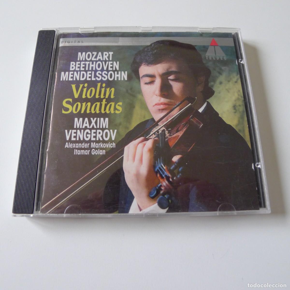 CD di Musica: Maxim Vengerov, Mozart Beethoven / Mendelssohn &ndash; Violin Sonatas CD