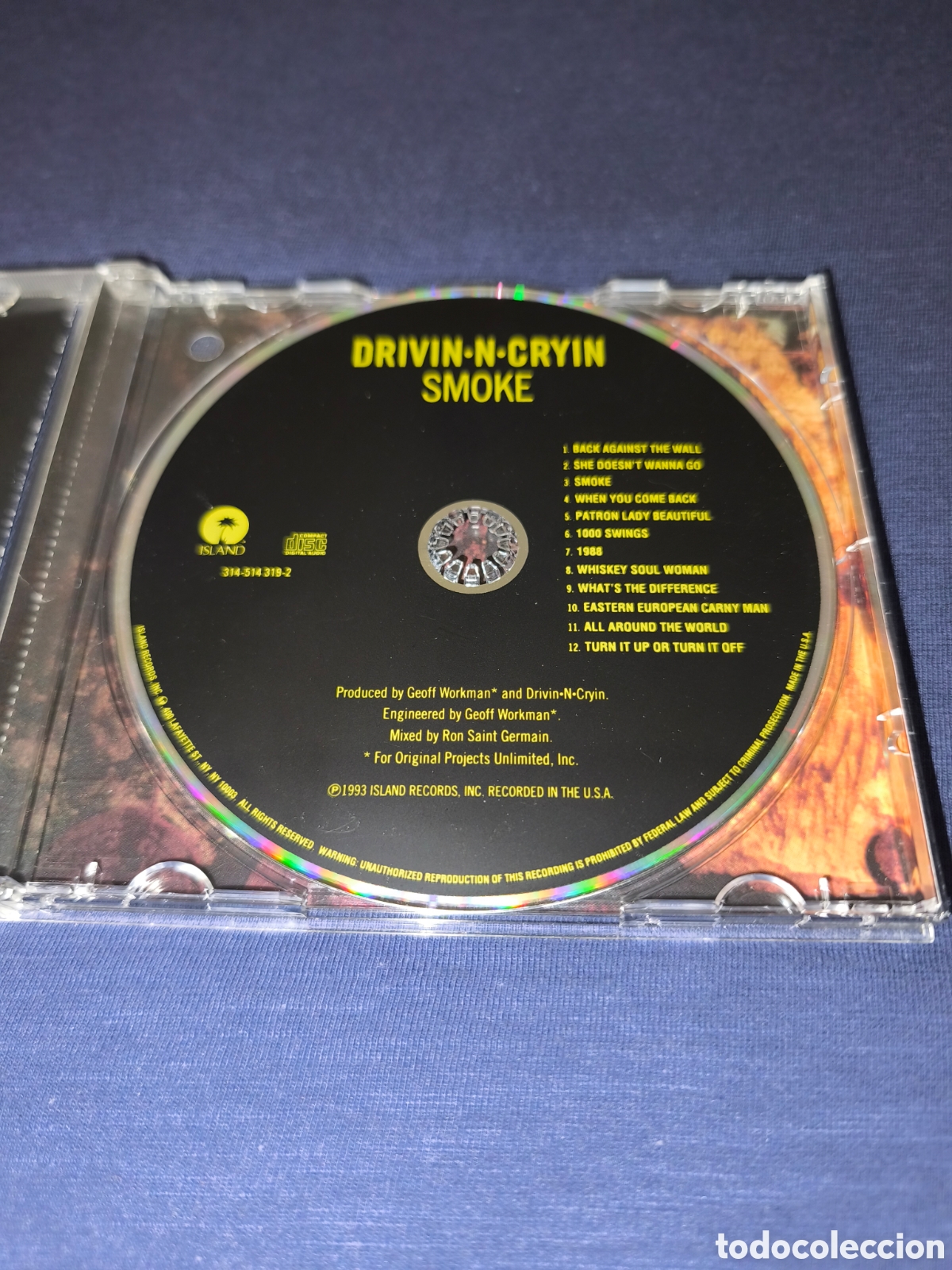 CDs de m&uacute;sica: Drivin n Cryin Smoke - Foto 3