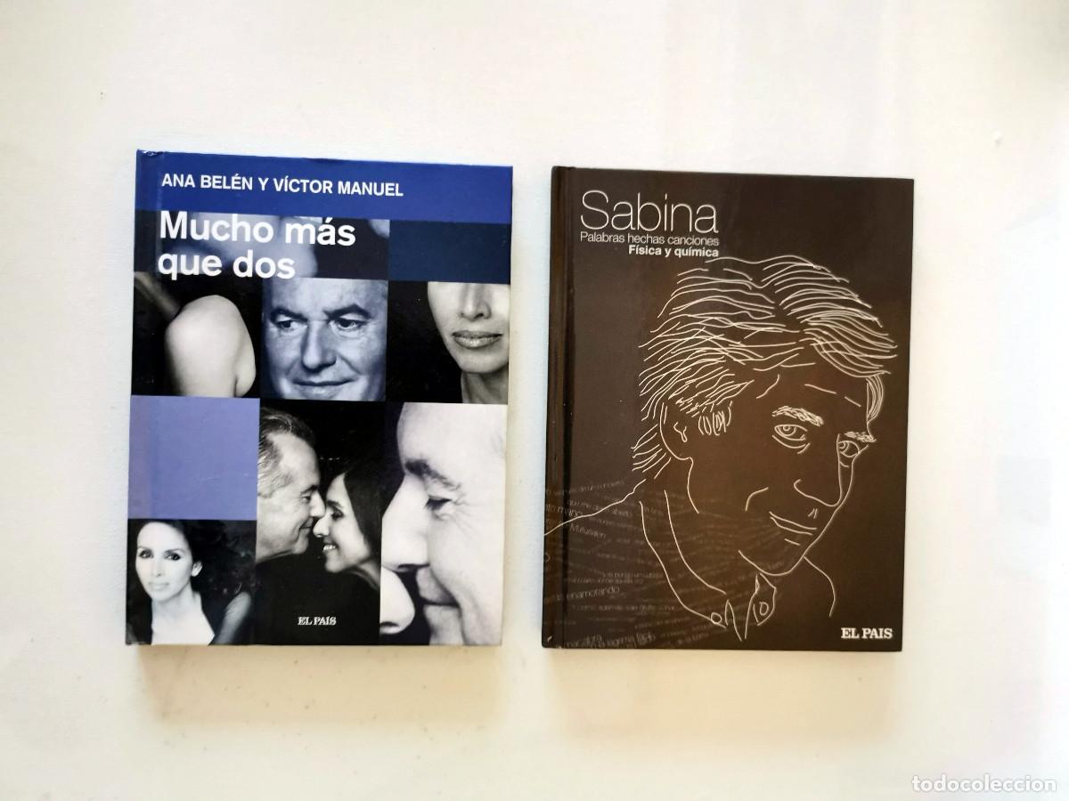 CDs de m&uacute;sica: Ana Bel&eacute;n V&iacute;ctor Manuel Mucho mas que dos. JOAQU&Iacute;N SABINA F&Iacute;SICA Y QU&Iacute;MICA Palabras hechas canciones
