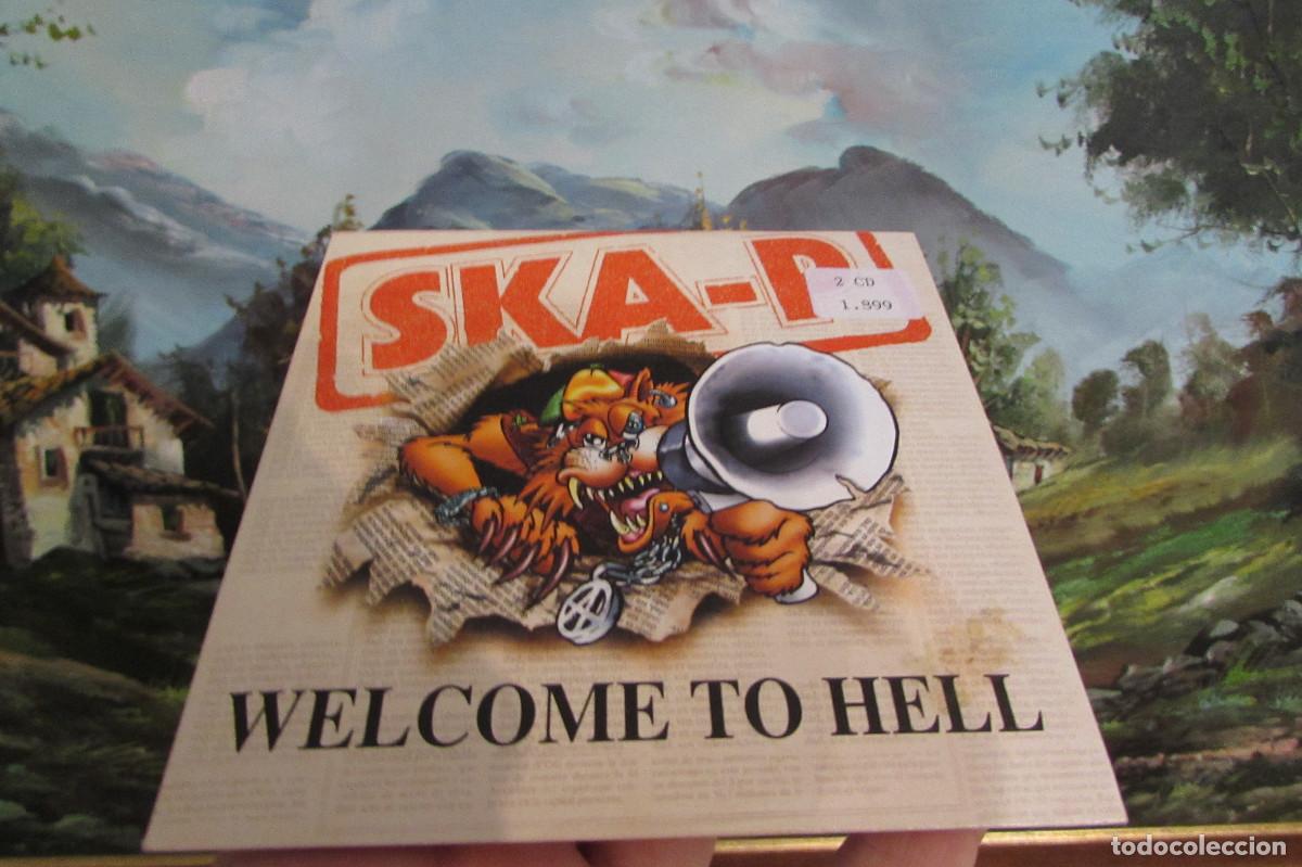CDs de m&uacute;sica: SKA-P - WELCOME TO HELL / CASPOSOS (CD SINGLE CARTON PROMO, BMG MUSIC 2002)