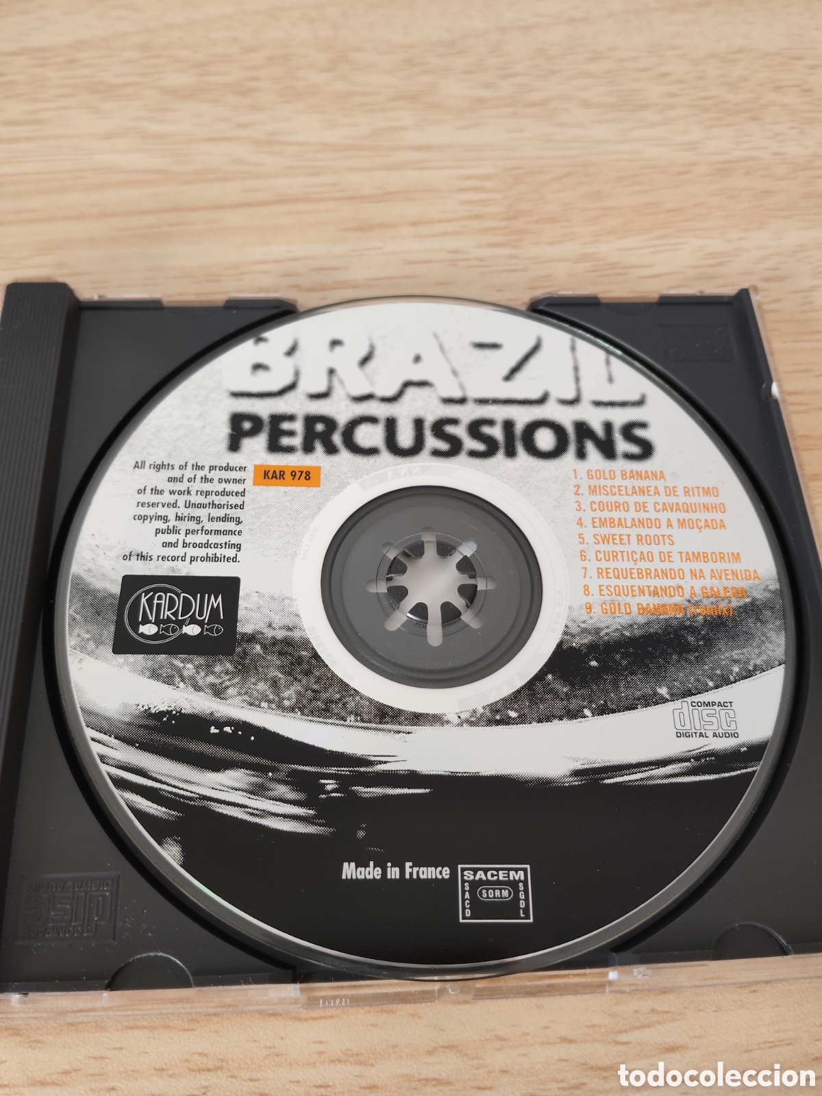 CDs de m&uacute;sica: CD Brazil Percussions Batucada - Ed. Francia - Foto 3