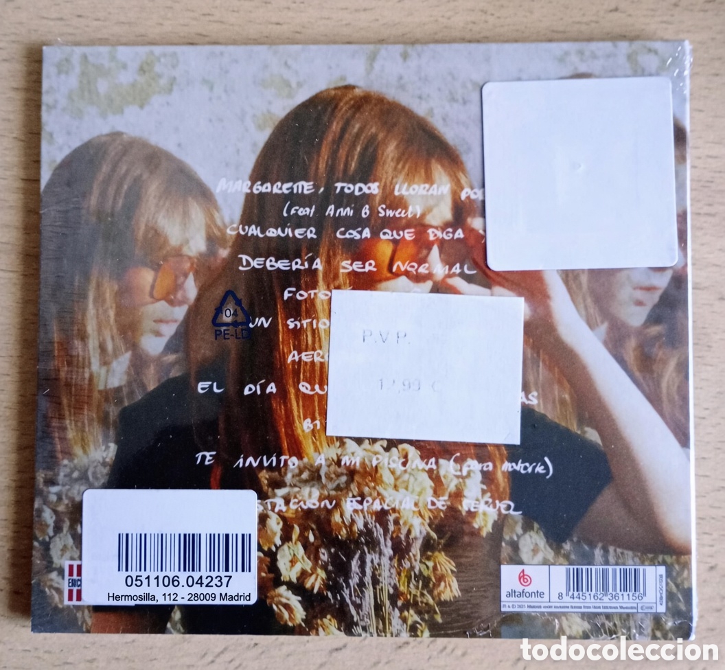 CDs de m&uacute;sica: MAREN- Margaritas Y Lavanda (CD) - Foto 2