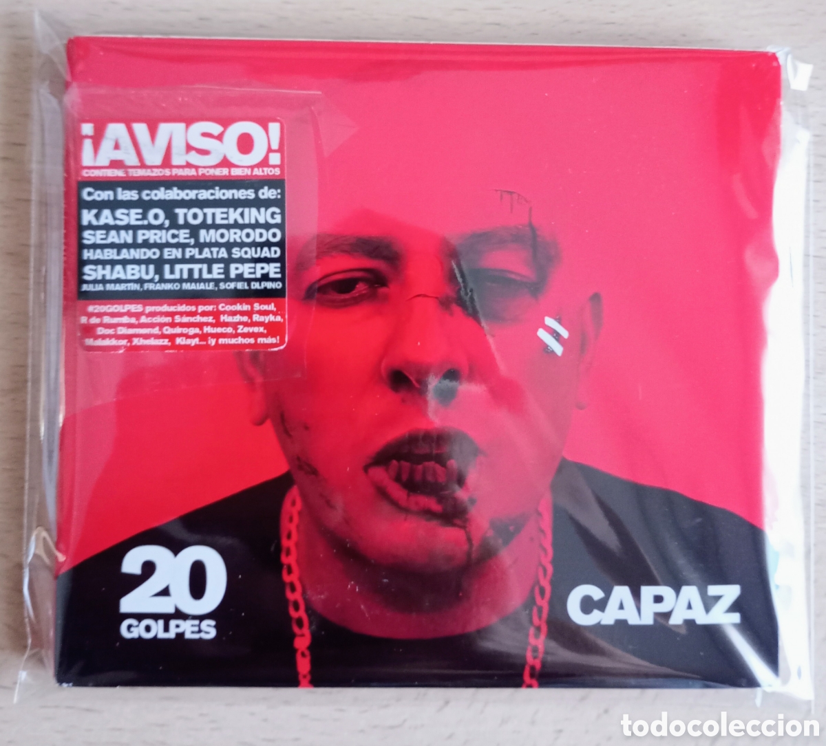 CDs de m&uacute;sica: CAPAZ - 20 Golpes (CD)
