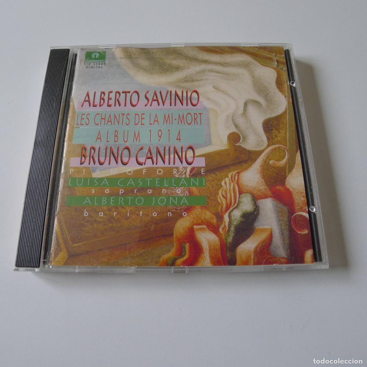 CD de M&uacute;sica: Alberto Savinio &ndash; Les Chants De La Mi-Mort - Album 1914 CD