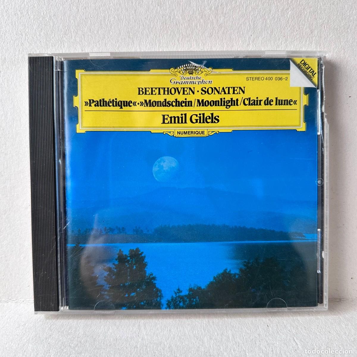 CDs de Musique: Beethoven - Emil Gilels - Sonaten (CD)