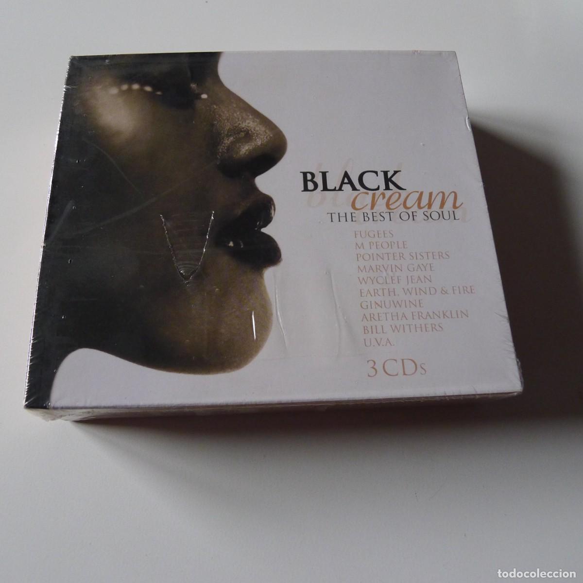 CDs de m&uacute;sica: Various &ndash; Black Cream - The Best Of Soul 3CD BOX SET nuevo