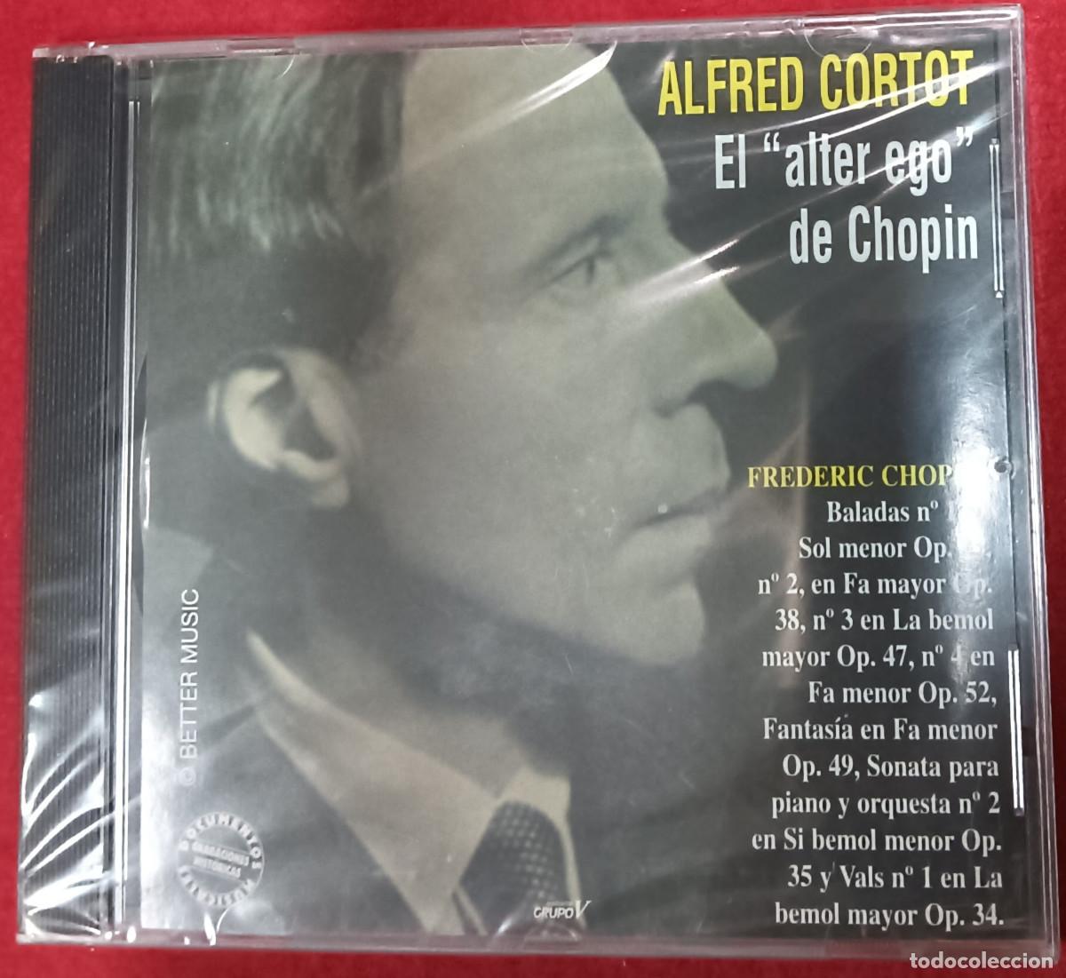 Music CDs: CD ALFRED CORTOT - El Alter Ego de Chopin - Audio Clasica 1 - NUEVO & PRECINTADO !!