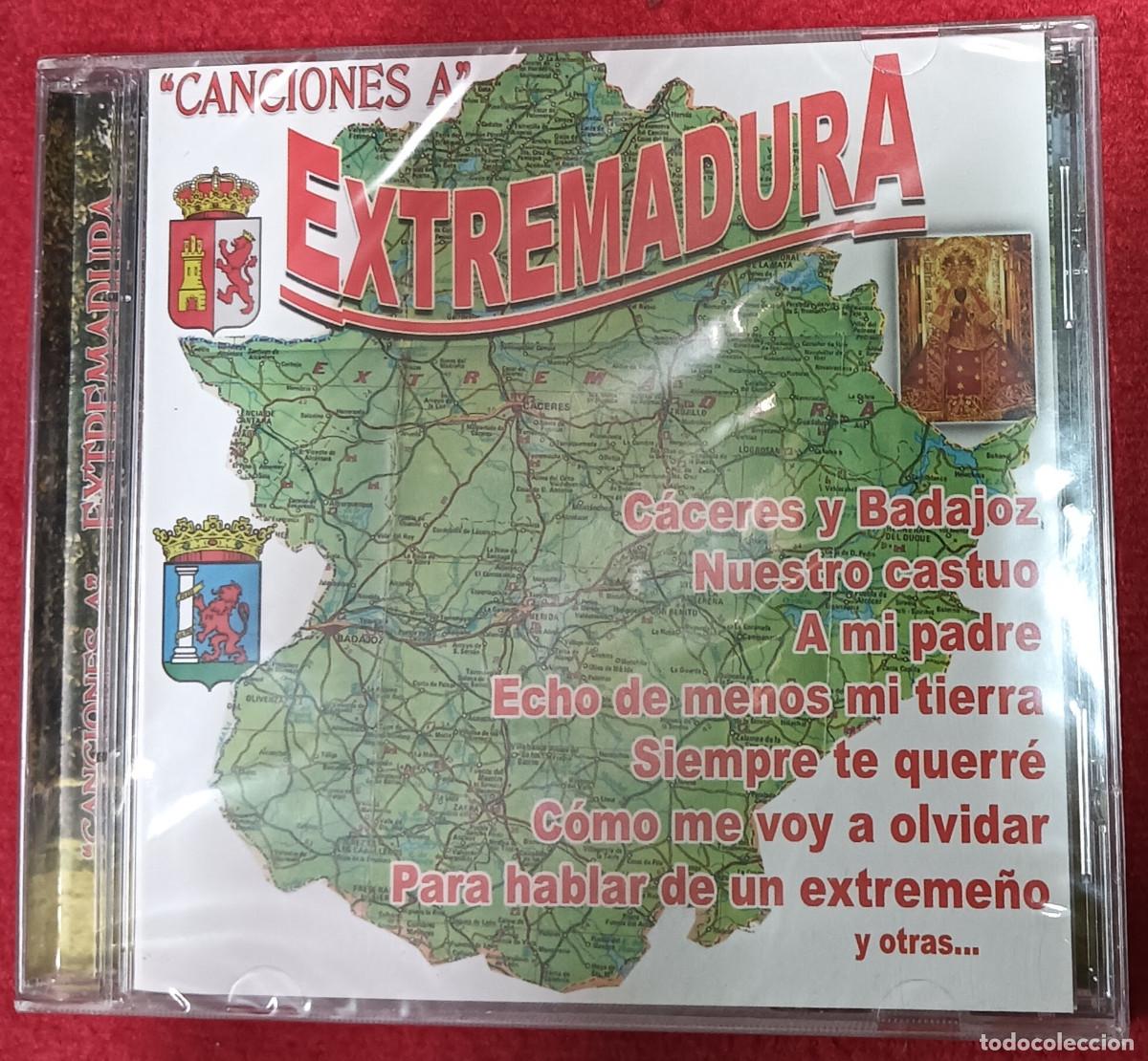 CDs de m&uacute;sica: CD CANCIONES A EXTREMADURA - 8 436003 842071 - NUEVO Y PRECINTADO !!