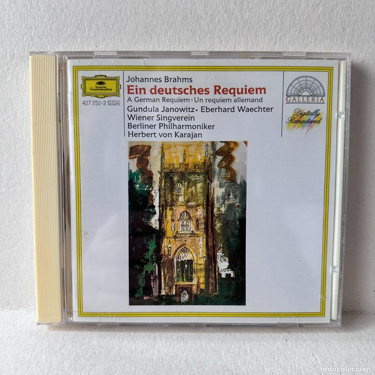 CDs de m&uacute;sica: Brahms - Herbert von Karajan - Ein Deutsches Requiem (CD)