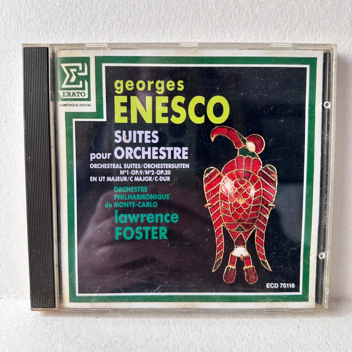 Music CDs: Enescu - Lawrence Foster - Orchestral Suites (CD)