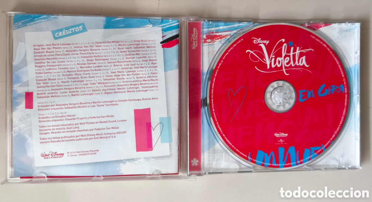 CDs de m&uacute;sica: CD original &rdquo;Violetta - En Gira - Foto 2