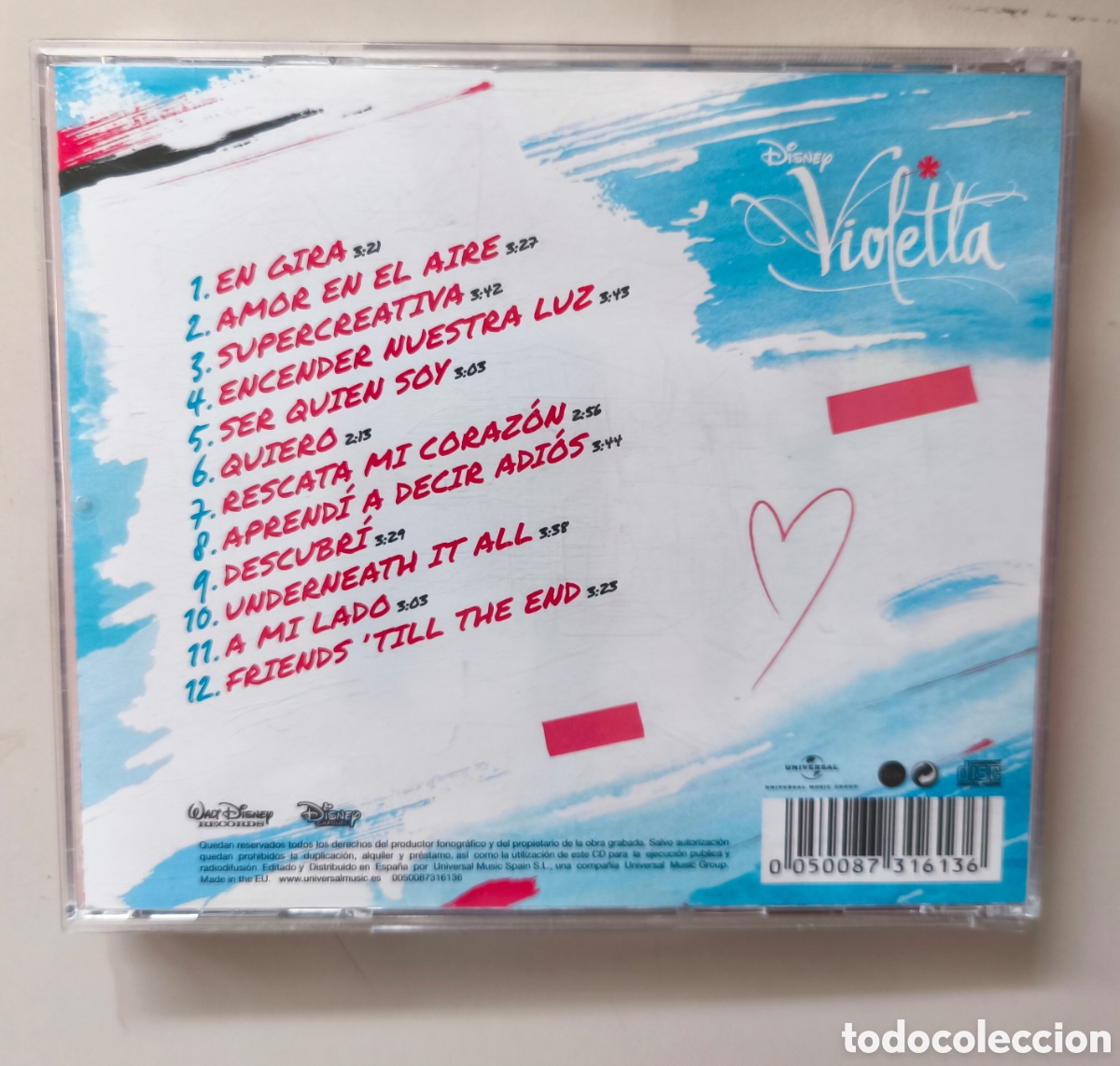 CDs de m&uacute;sica: CD original &rdquo;Violetta - En Gira - Foto 3