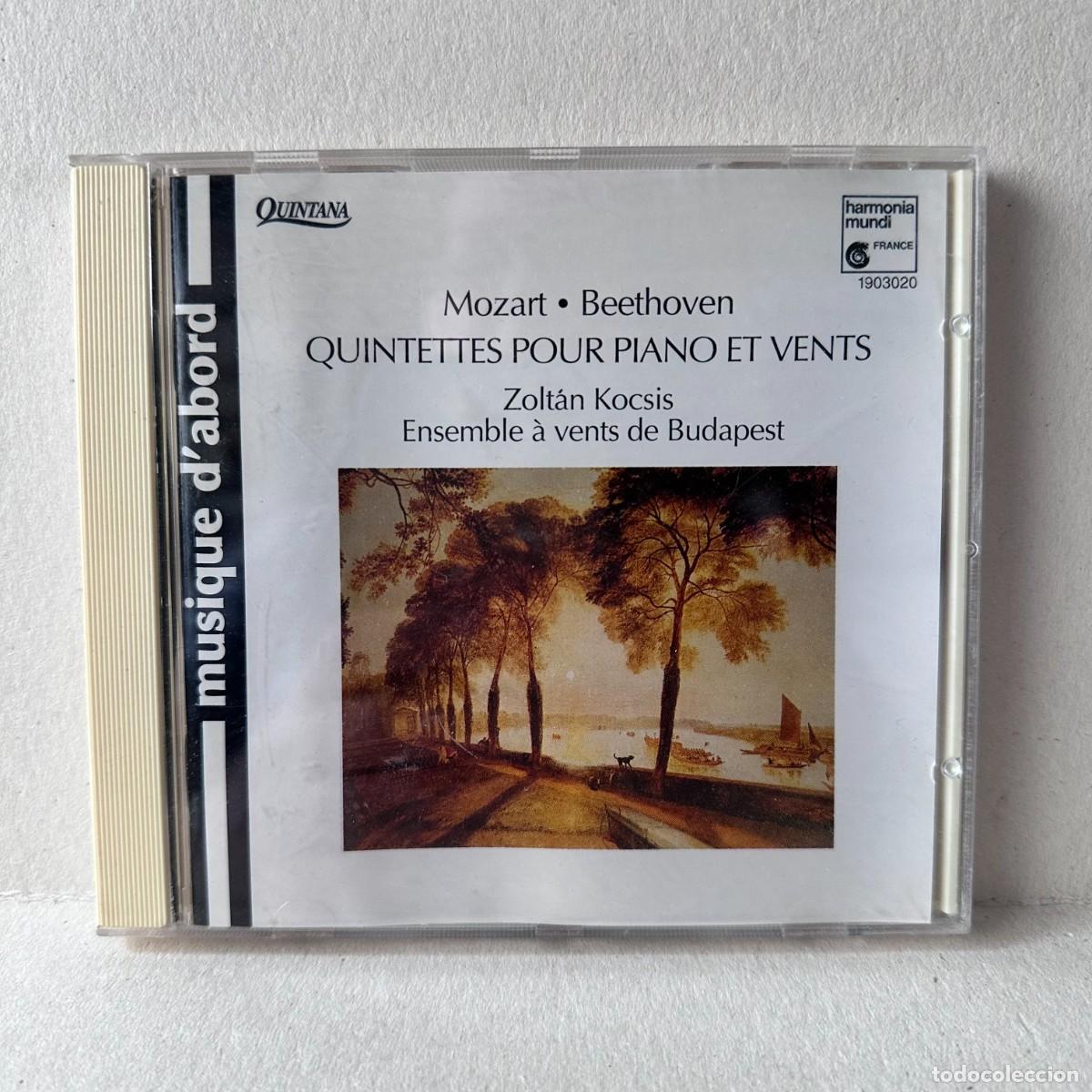 Music CDs: Mozart, Beethoven - Zolt&aacute;n Kocsis - Quintettes Pour Piano Et Vents (CD)