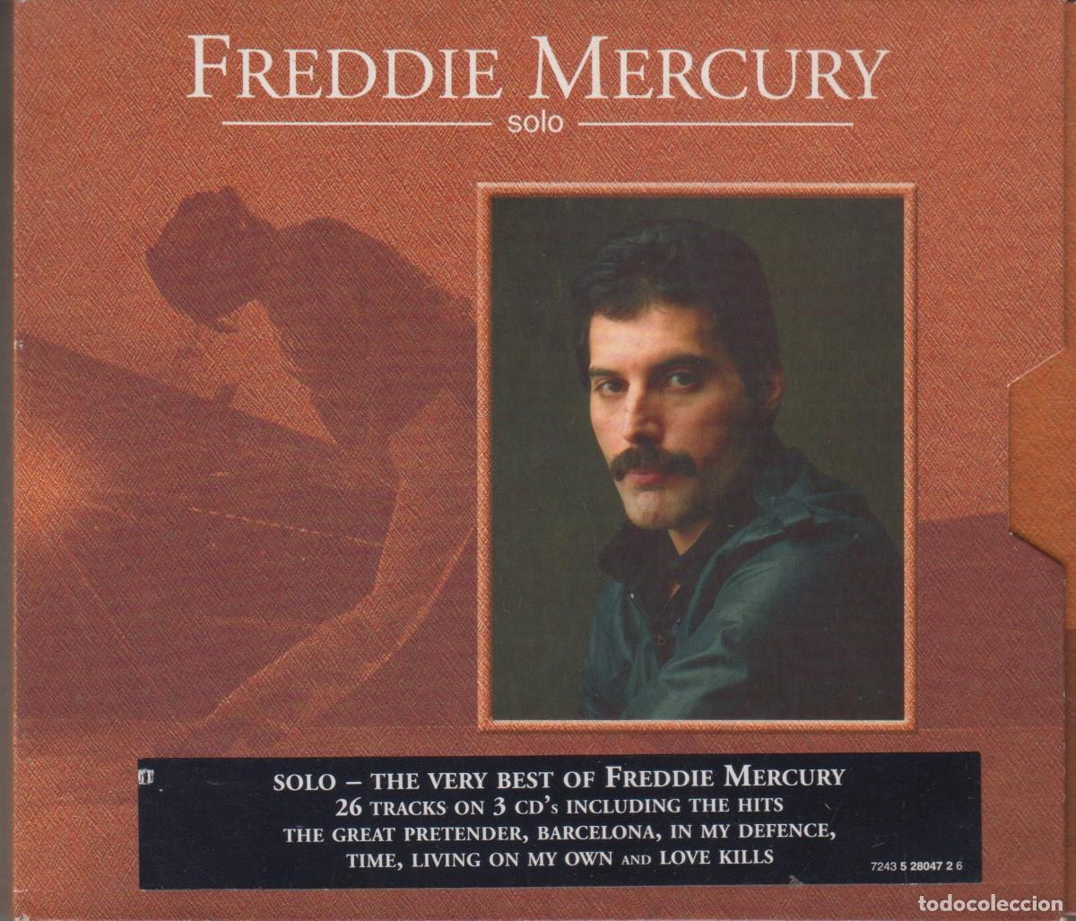 Music CDs: The very best of Freddie Mercury solo doble cd + bonus cd 2000