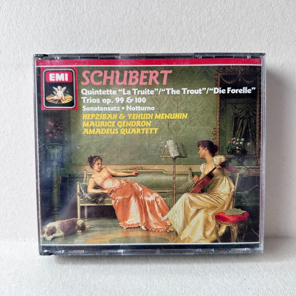 Music CDs: Schubert - Menuhin & Yehudi Menuhin - Quintette &rdquo;La Truite&rdquo;, Sonatensatz (CD)
