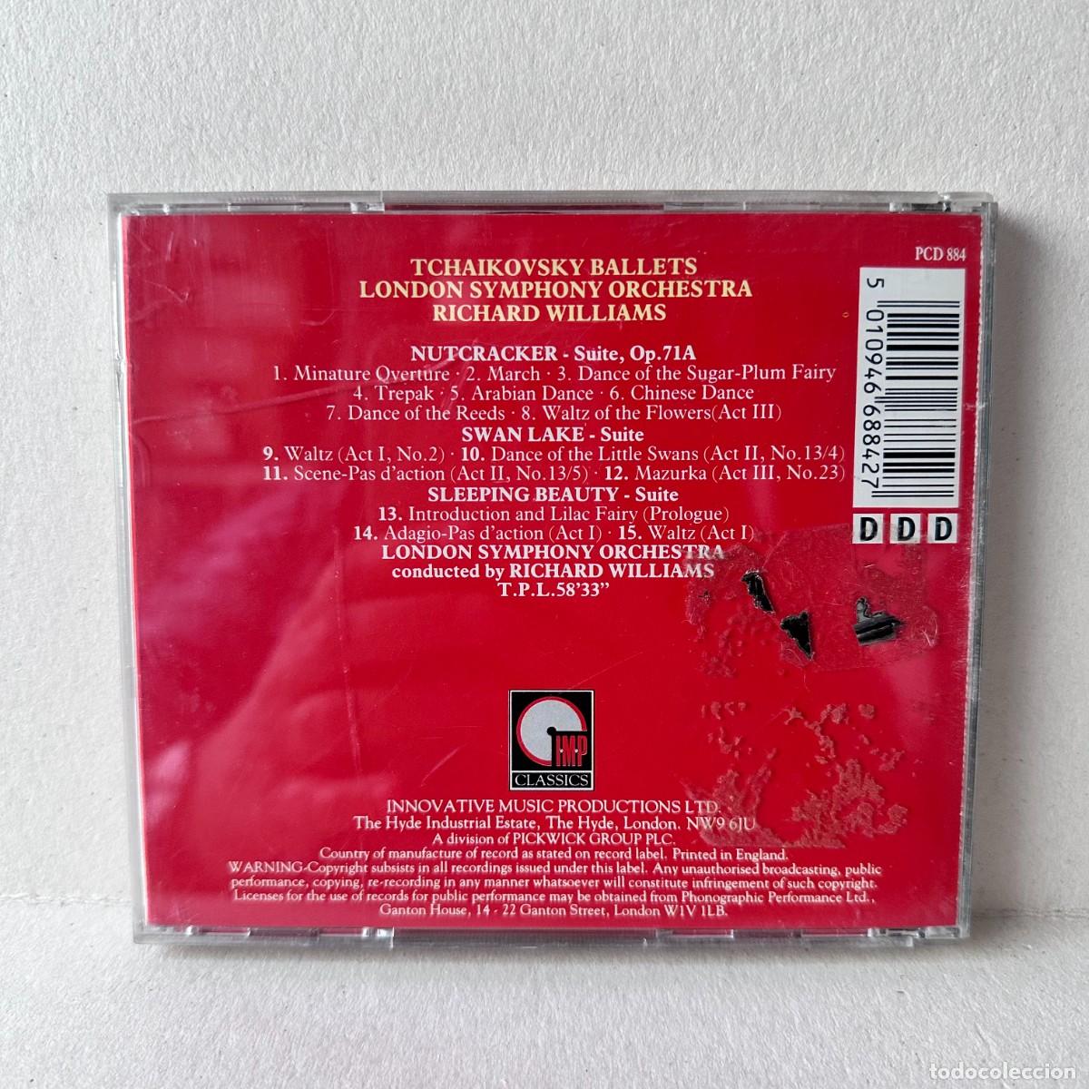 CDs de m&uacute;sica: Tchaikovsky - Richard Williams - Ballets (CD) - Foto 2