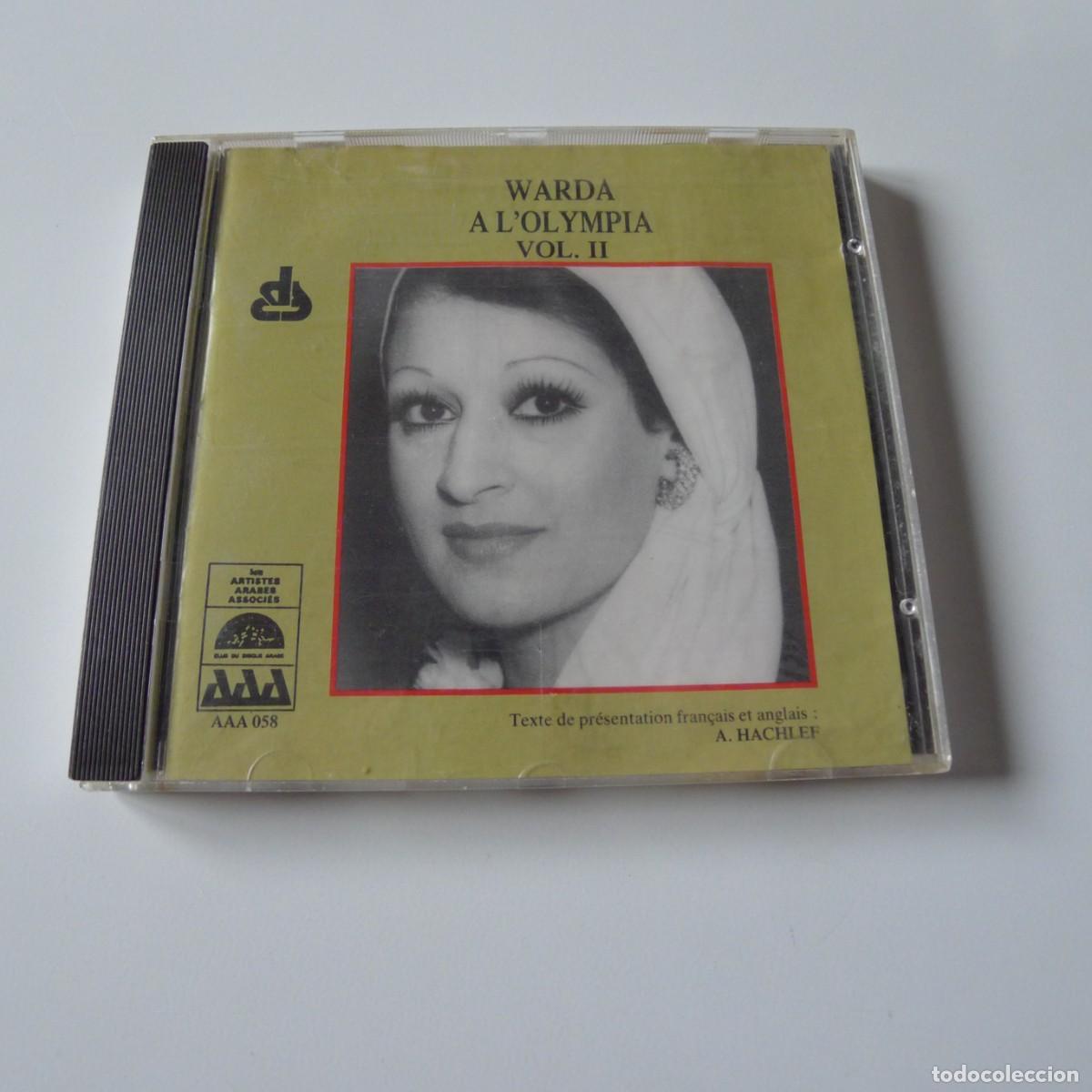 CDs de m&uacute;sica: Warda &ndash; A LOlympia Vol. II CD - Foto 1