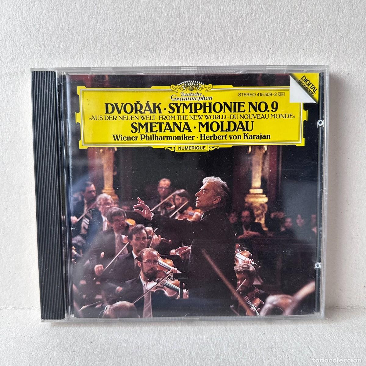 Musik-CDs: Dvoř&aacute;k, Smetana - Herbert von Karajan - Symphonie Nr. 9, Moldau (CD)