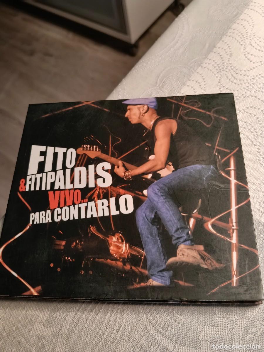 CDs de m&uacute;sica: RAR CD & DVD. FITO & FITIPALDIS. VIVO...PARA CONTARLO. DIGIPACK