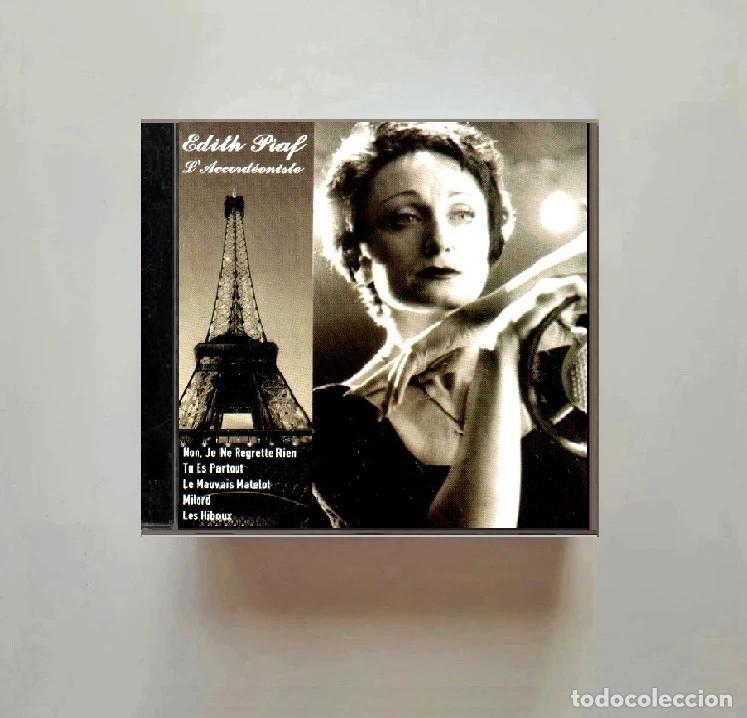 CDs de m&uacute;sica: EDITH PIAF. LACORDIONISTE. CD. - Foto 1