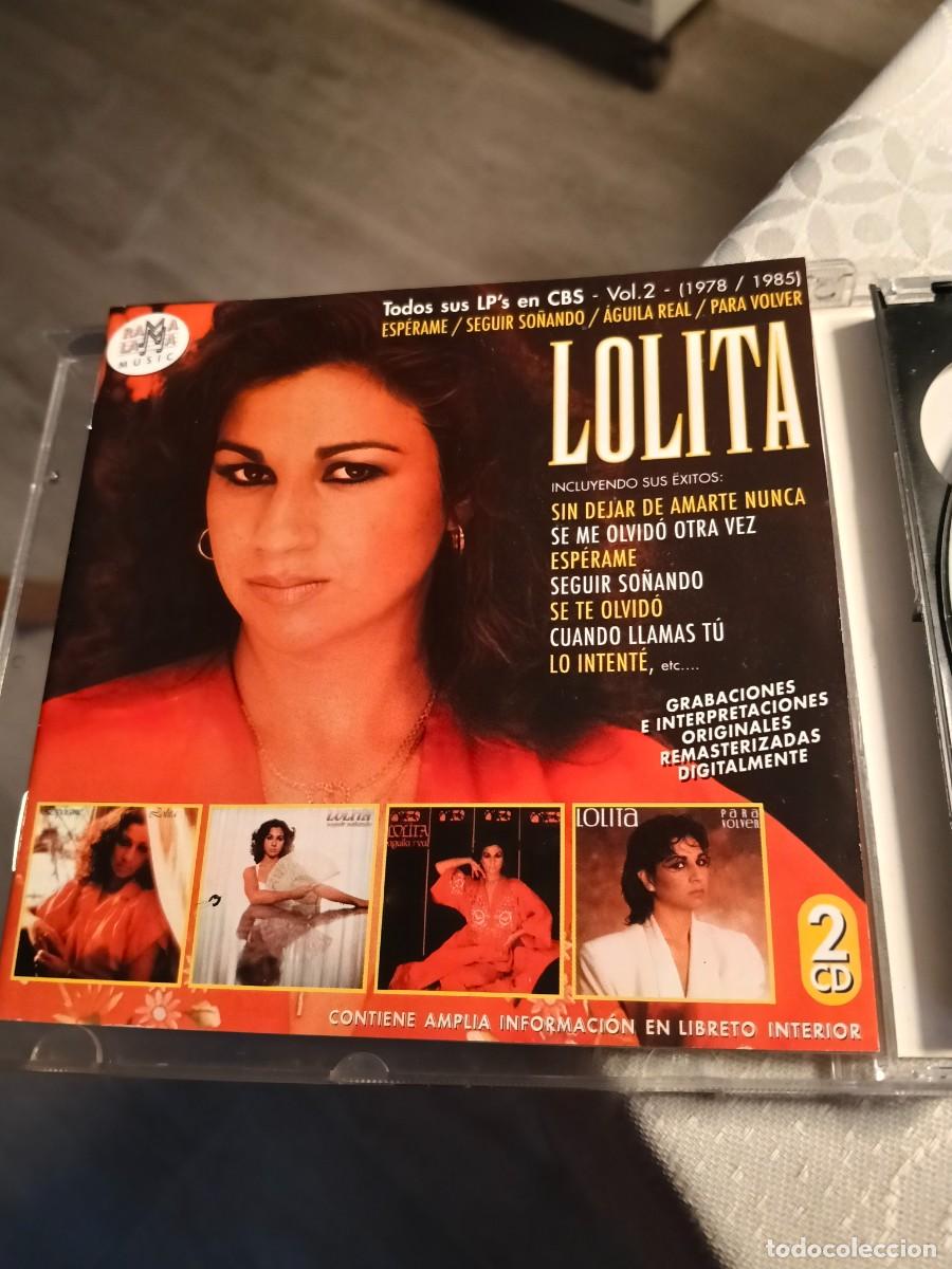 CDs de m&uacute;sica: RAR 2 CD'S. LOLITA. TODAS SUS LP'S EN CBS. VOL.2 1978-1985