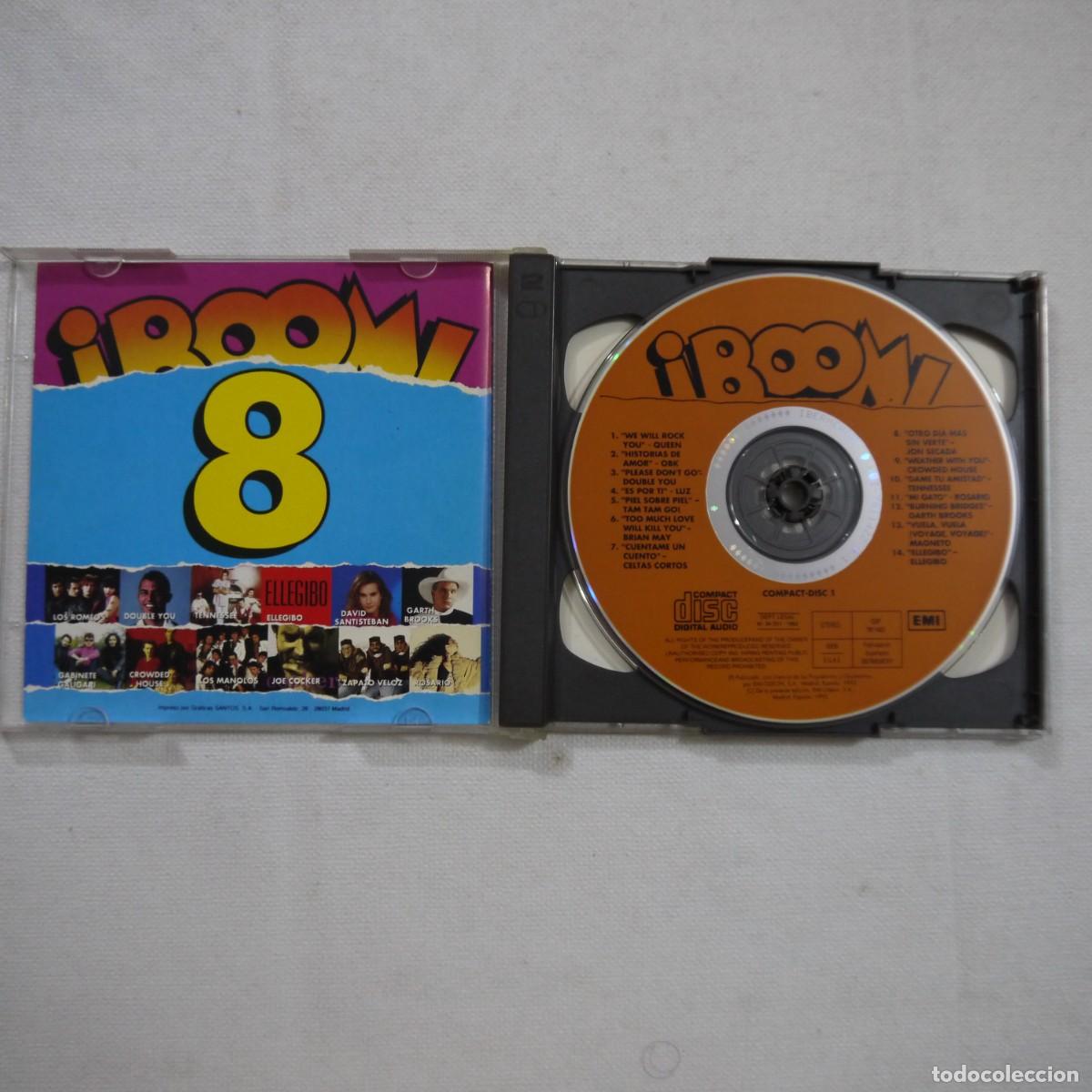 CDs de m&uacute;sica: BOOM 8 - 2 CD - 1992 - Foto 2