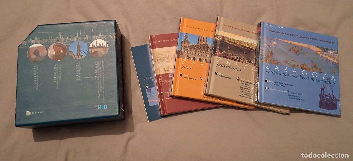 CDs de Musique: Colecci&oacute;n completa de 4 CD-libros Zaragoza Historia, patrimonio y cultura. Musica. Suite del agua