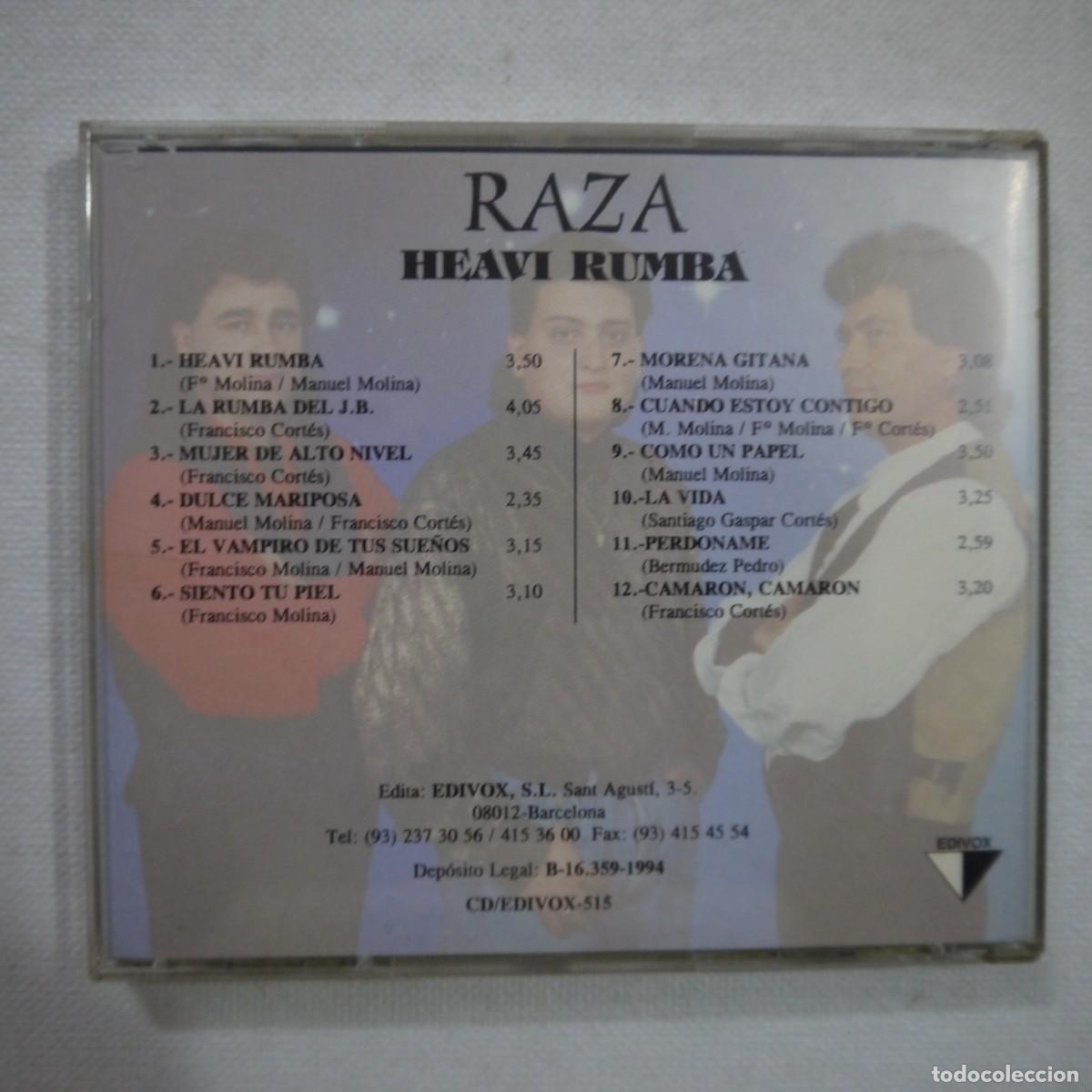 CDs de m&uacute;sica: RAZA - CAMARON CAMARON - Foto 3