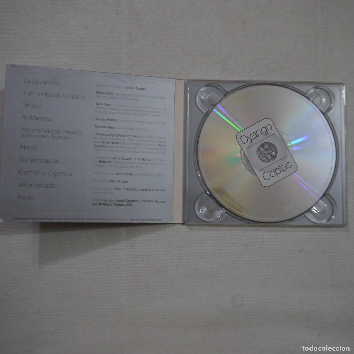 CDs de m&uacute;sica: DYANGO CON LA BRATISLAVA SYMPHONY ORCHESTRA - COPLAS - CD - Foto 2