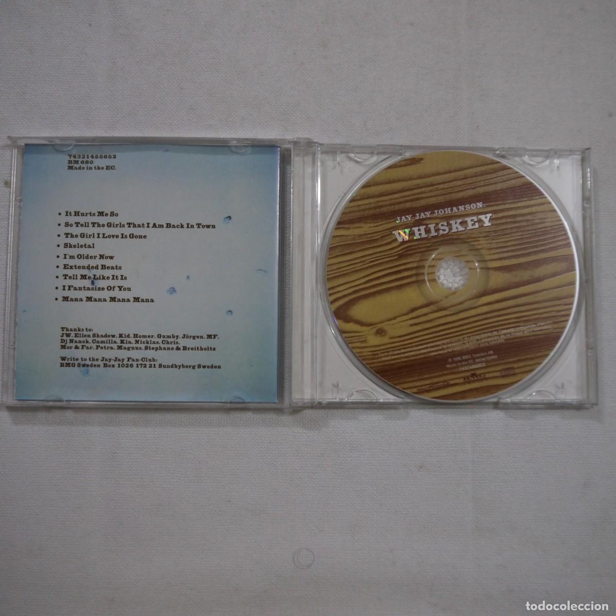 CDs de m&uacute;sica: JAY-JAY JOHANSON - WHISKEY - CD - Foto 2
